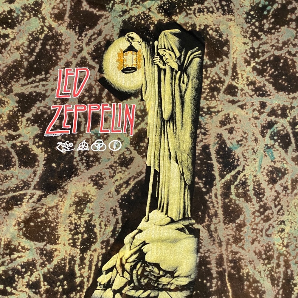 Led Zeppelin Splatter Top - Picture 3 of 11